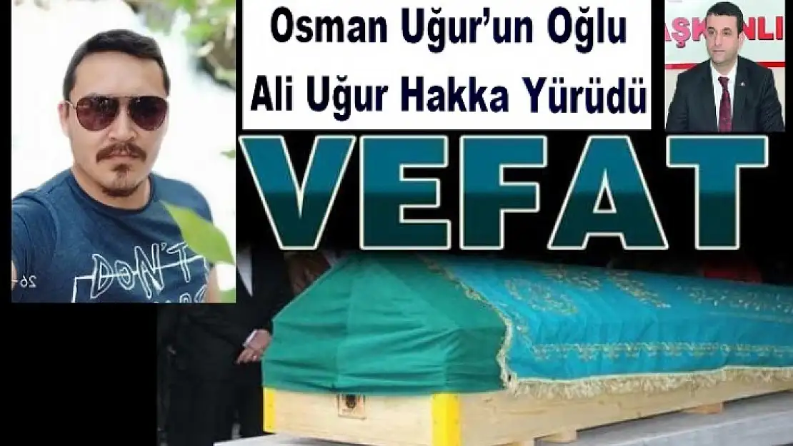 Osman Uğur'un oğlu Ali Uğur hakka yürüdü