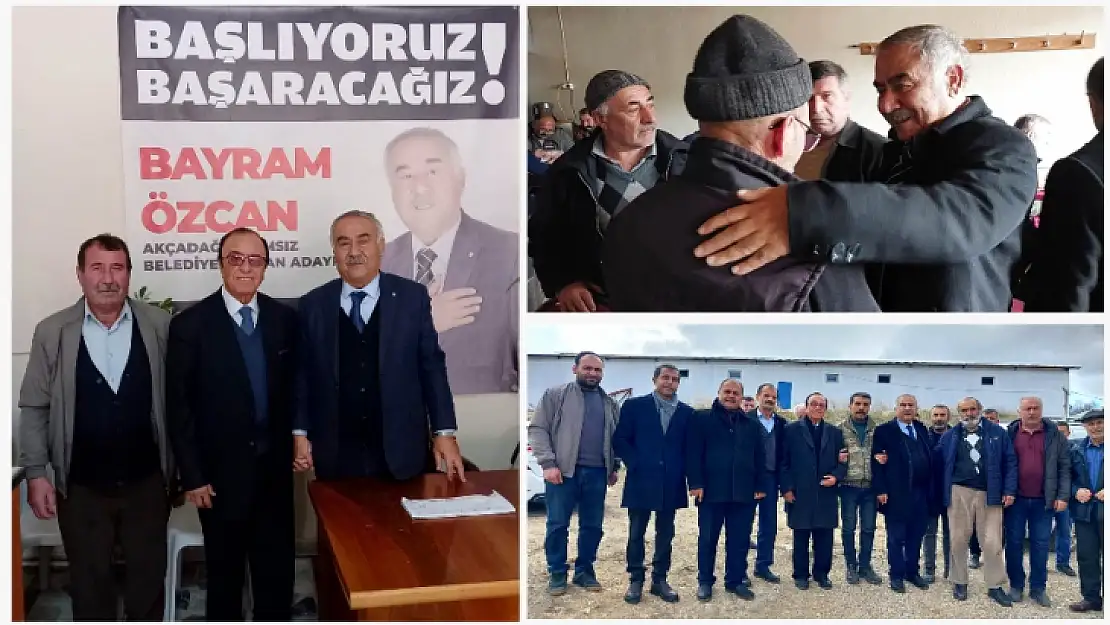 Özcan' Akçadağ'ı Birlikte İnşa Edeceğiz'