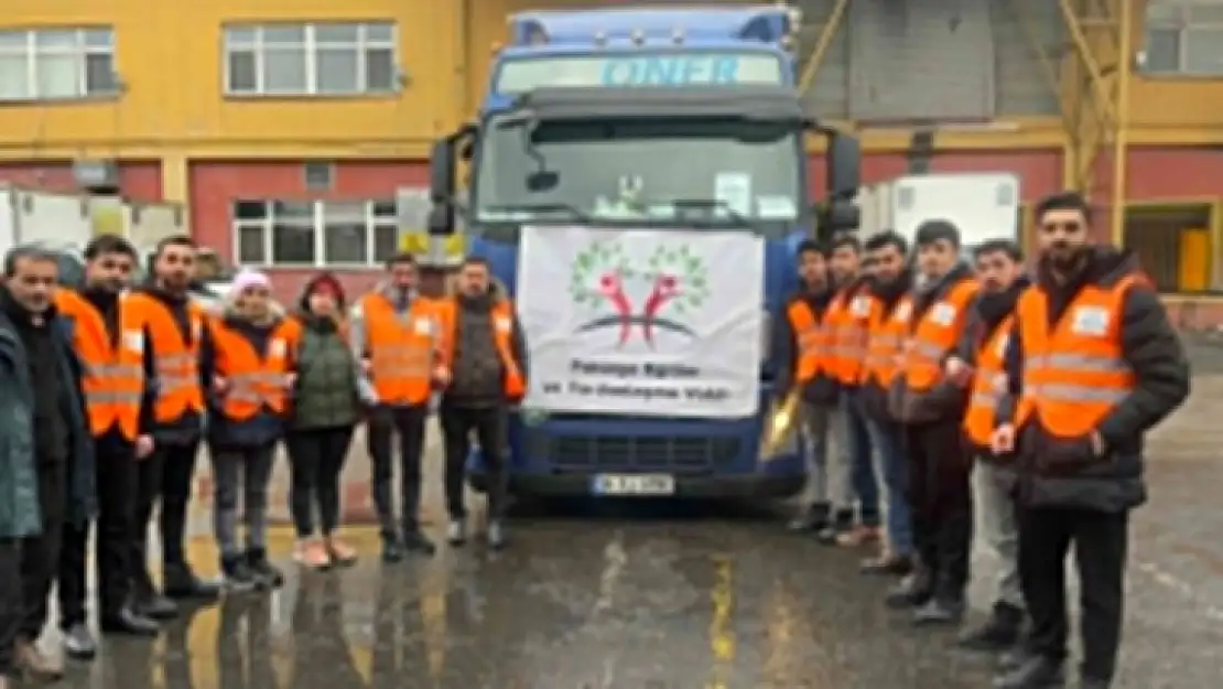 PDEV, Malatya'ya 6 tır gönderdi