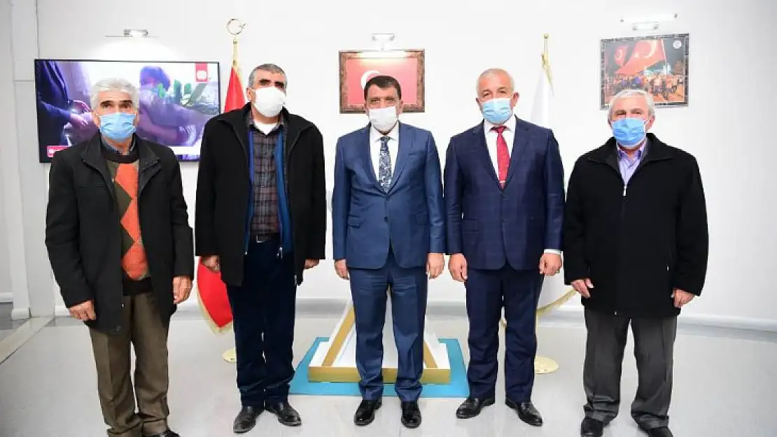 Pir Sultan Abdal Derneği'nden Başkan Gürkan'a Ziyaret