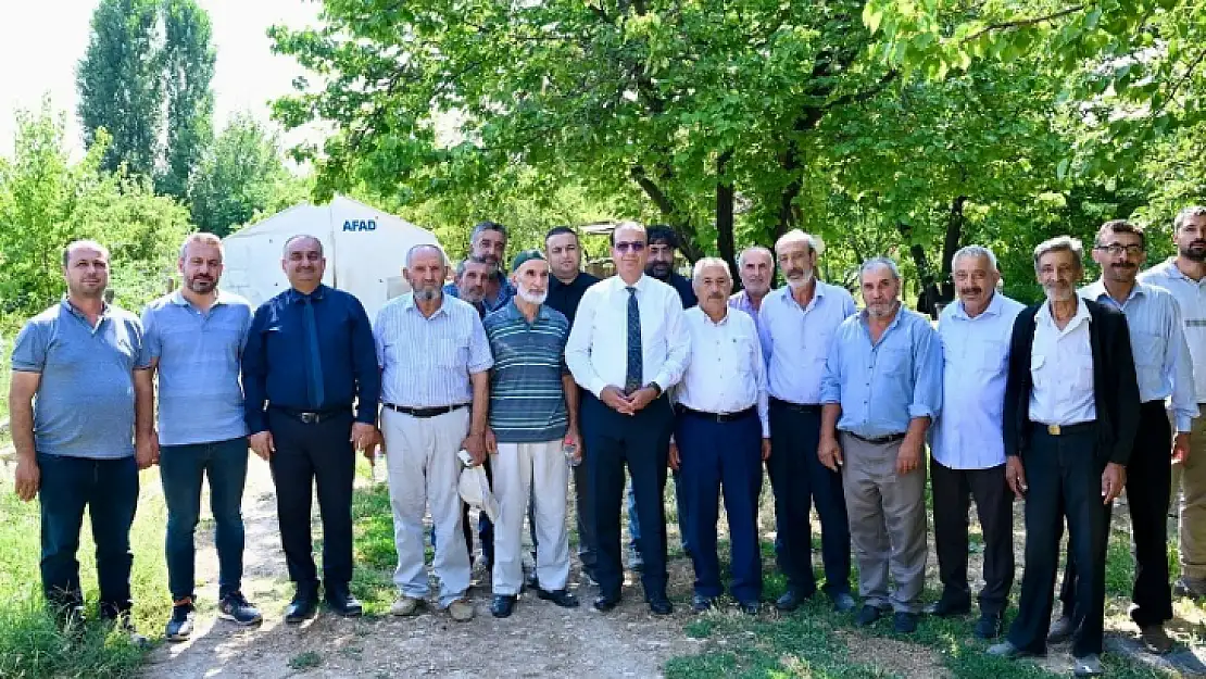 Prof. Dr. Geçit' Ekibimizle Birlikte Sahadayız ve Çalışıyoruz'