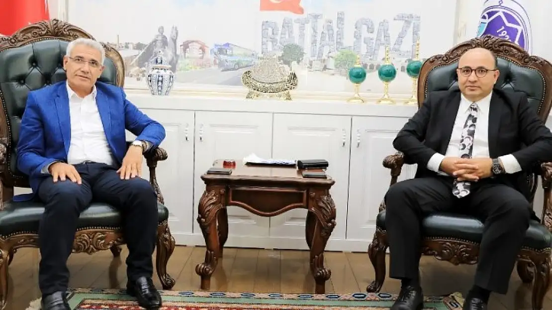 Prof. Dr. Şahin'den Başkan Güder'e Ziyaret