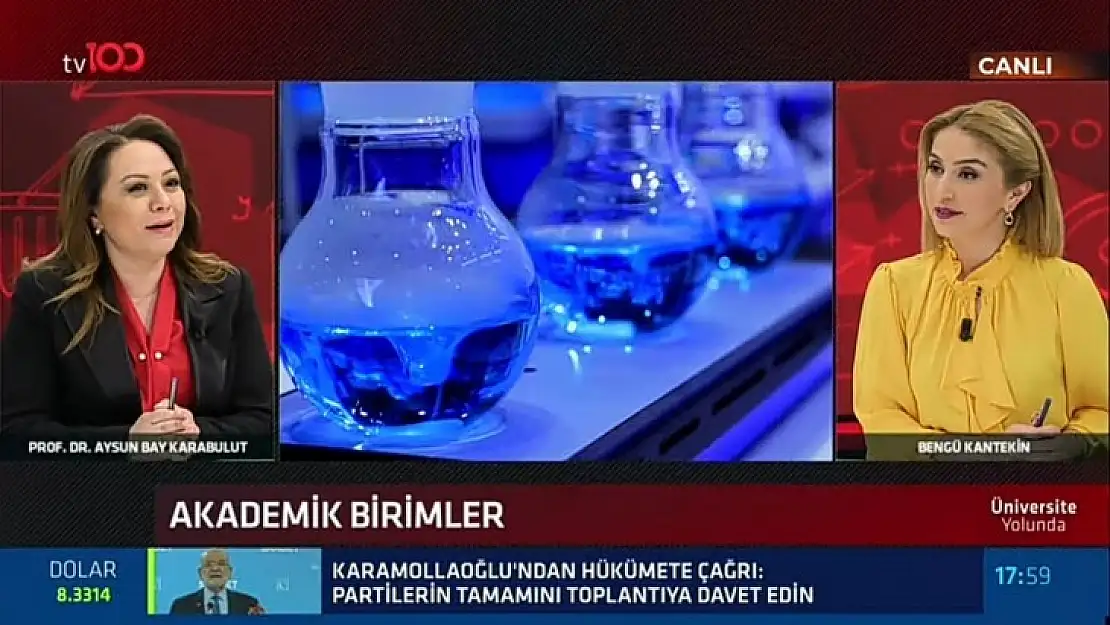 Rektör Karabulut, Üniversite Yolunda Programının Konuğu Oldu