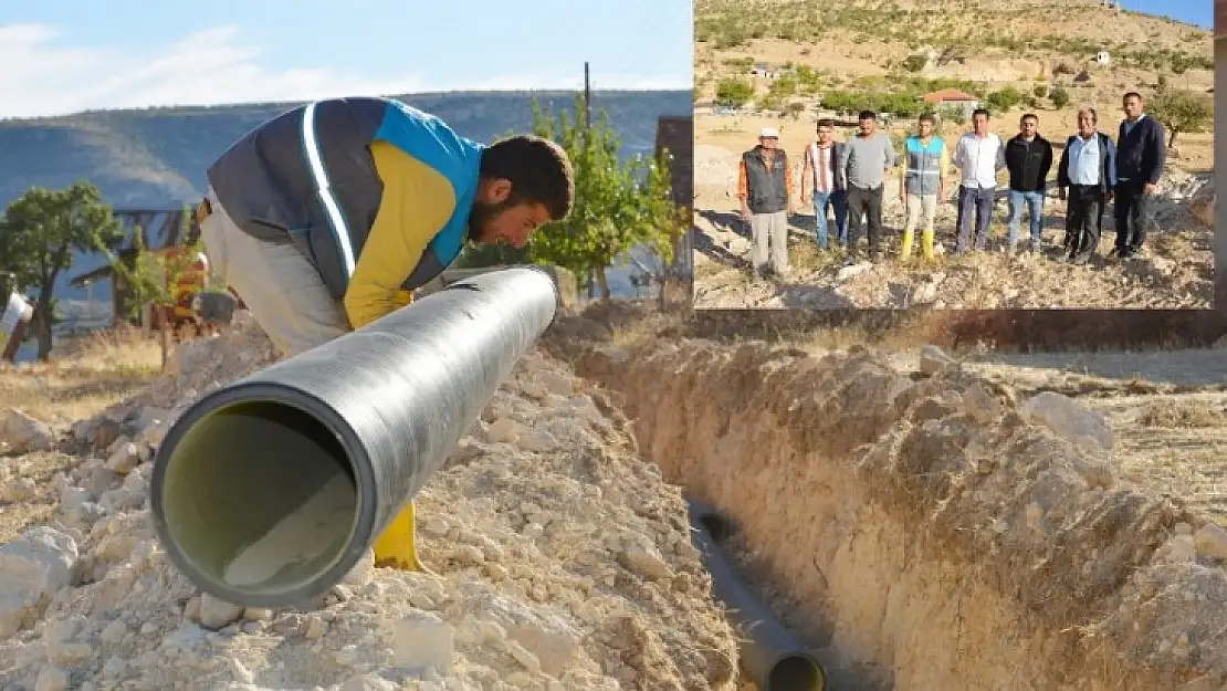 Sadıklı'nın Altyapı Sorunu Çözülüyor
