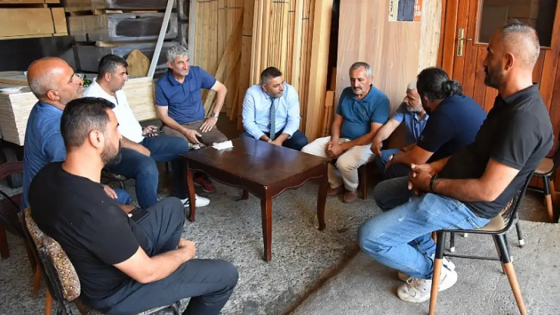 Sadıkoğlu' Esnaf, Yeni Sanayi Sitesinin Akıbeti Konusunda Endişeli'