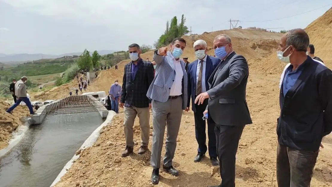 Şahnahanlıların Sulama Kanalı Problemi Çözüldü