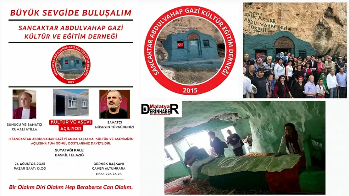 Sancaktar Abdulvahap Gazi Kültür ve Eğitim Derneği'nden Anlamlı Buluşma