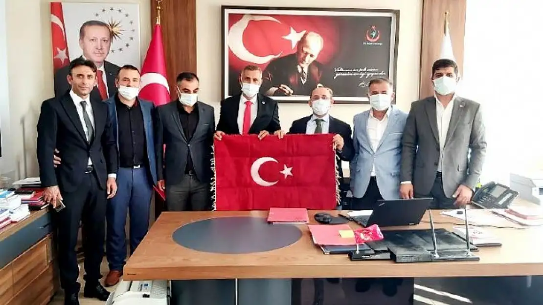Şehit Gazi Sen Sağlık Genel Başkanı Adıyaman Ankara'da Temaslarda Bulundu