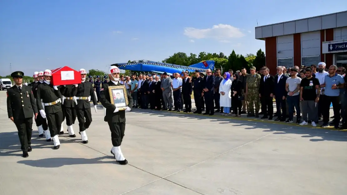 Şehit Piyade P. Uzm. Çvş. Halil Koç Dualarla Uğurlandı