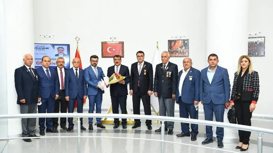Şehit ve Gazi Derneklerinden Başkan Gürkan'a Ziyaret