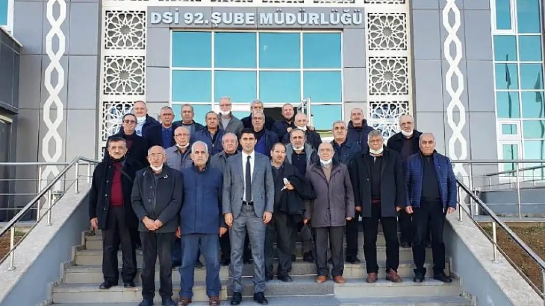 Sıtmapınarı Esnaflarından DSİ Şube Müdürü Sucu'ya Ziyaret