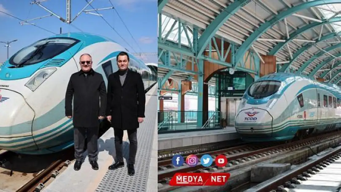 Sivas'ta Hızlı Tren'de Geri Sayım