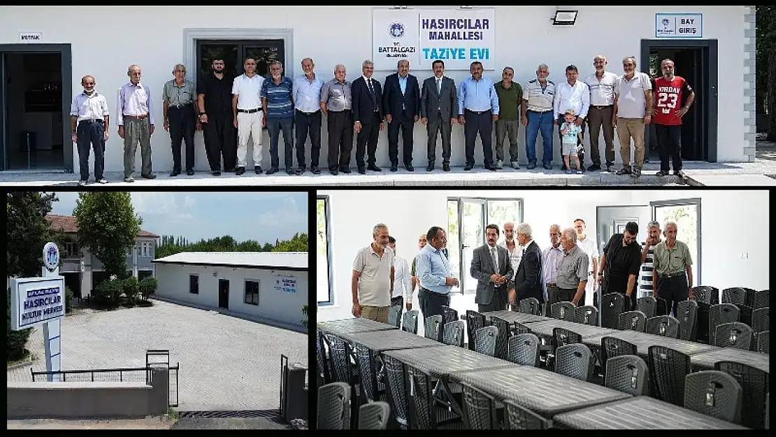 Söz Verildi, Yapıldı: Hasırcılar'a Yeni Taziye Evi