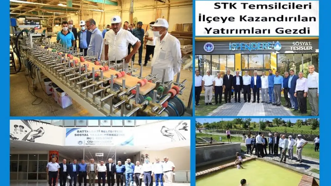 STK Temsilcilerinden Başkan Güder'e Hizmet Teşekkürü