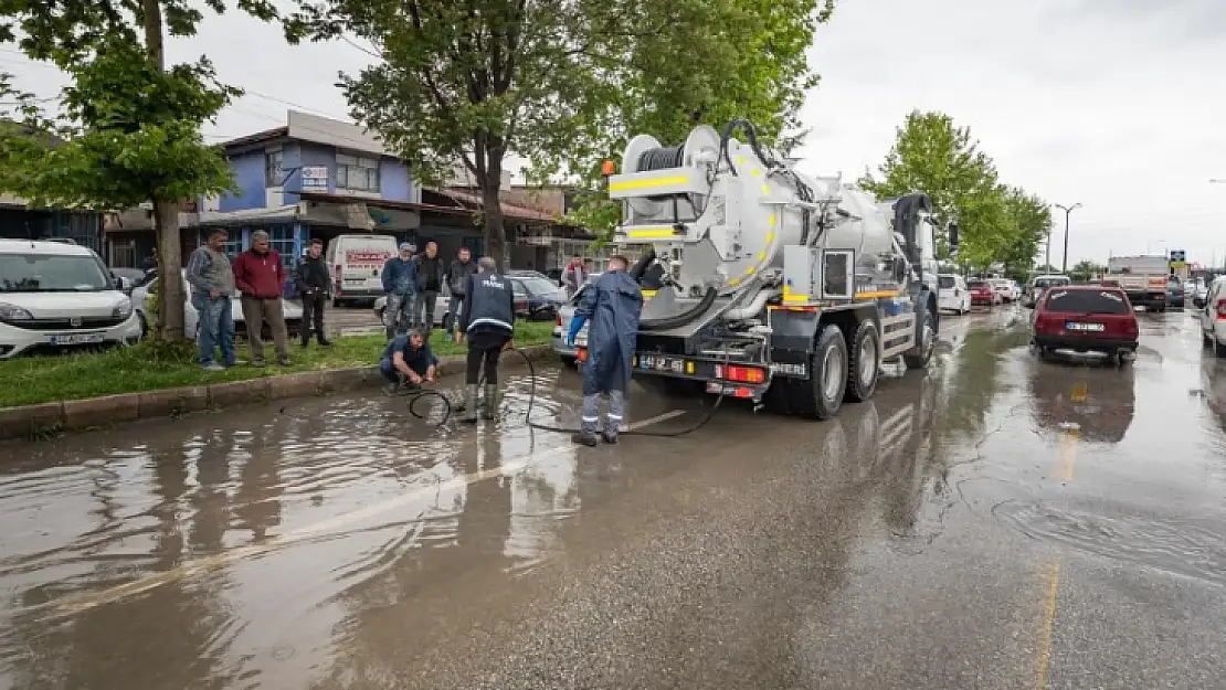 Su Baskınları ve Göllenmelere MASKİ'den Müdahale