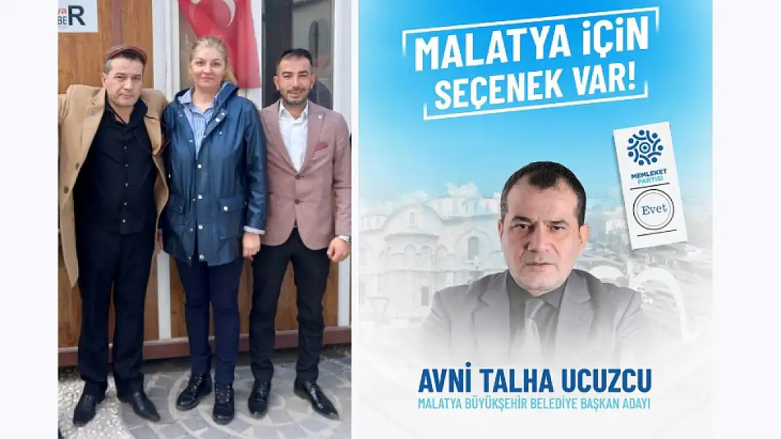 Talha Ucuzcu' Malatya Büyükşehir Belediyesini Halkın Belediyesi Yapacağım'