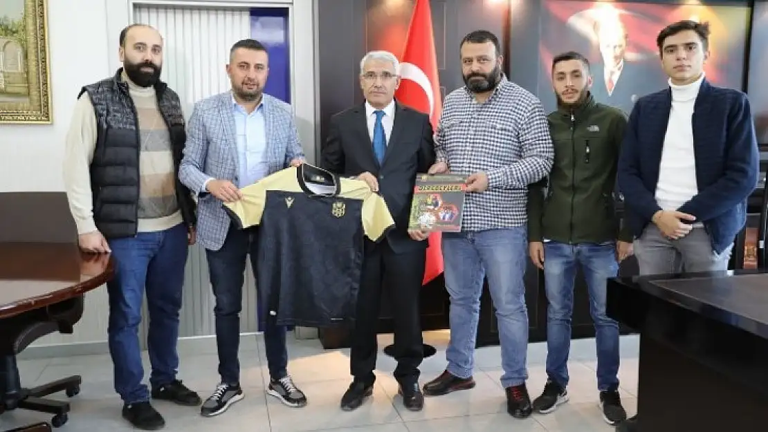 Taraftarlardan Başkan Güder'e Ziyaret