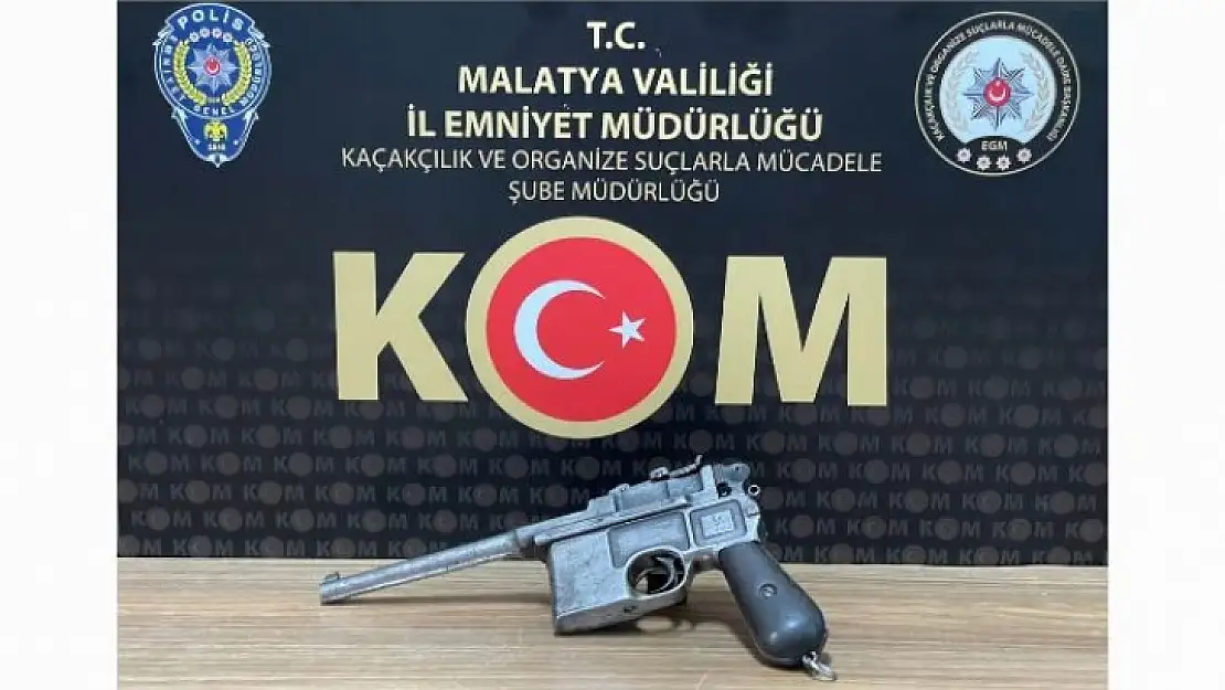 Tarihi Değeri Olan Silah Ele Geçirildi