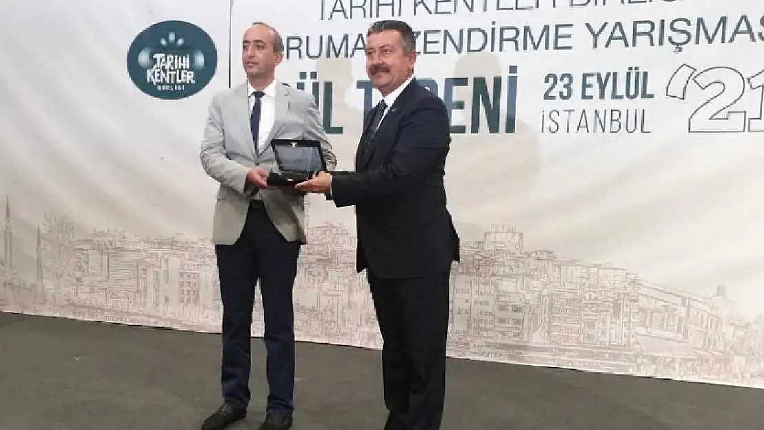 Tarihi Kentler Birliğinden Battalgazi Belediyesi'ne Ödül