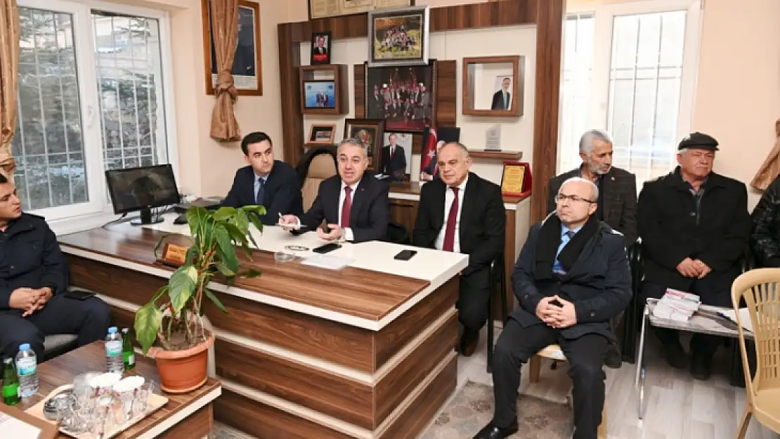 Tarım ve Orman İl Müdürü Şahin Çiftçi Buluşmalarına Devam Ediyor