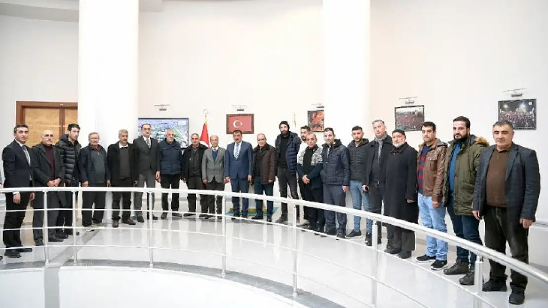 Tecde Sakinlerinden Başkan Gürkan'a Hizmet Teşekkürü