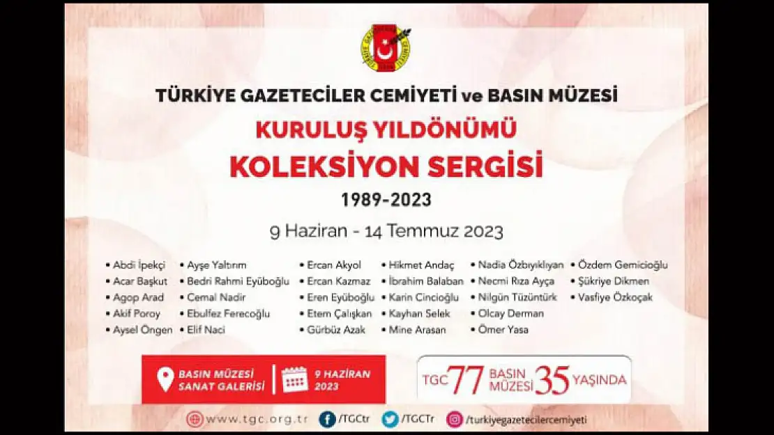 TGC ve Basın Müzesi Koleksiyon Sergisi'yle Kuruluş Yıldönümlerini Kutlayacak