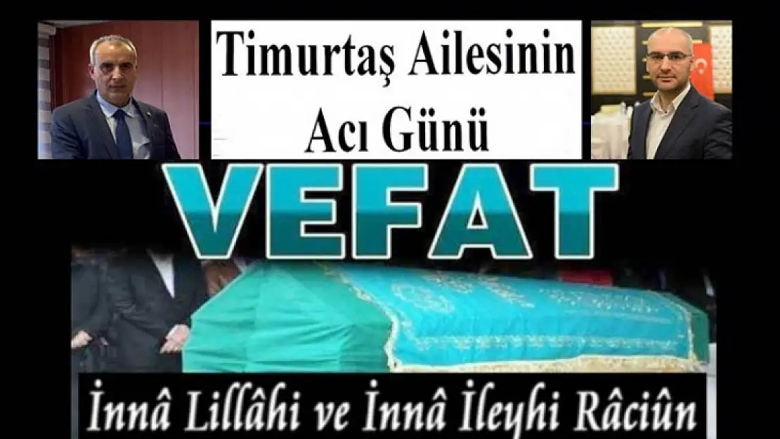 Timurtaş Ailesinin Acı Günü