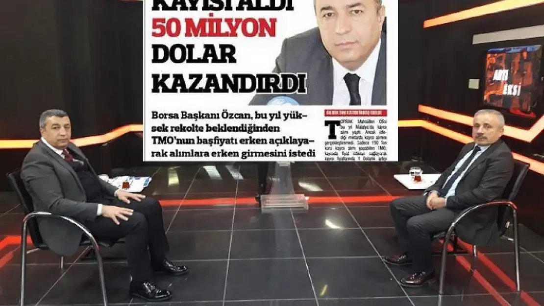 TMO, 150 Ton Kayısı Aldı, 50 Milyon Dolar Kazandırdı