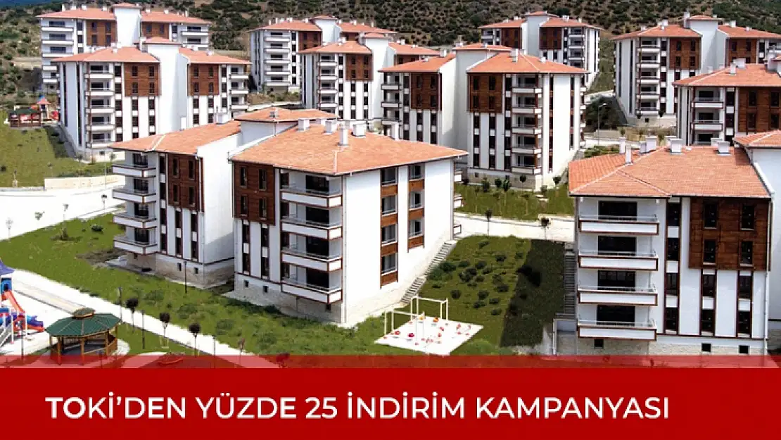 TOKİ'de Yeni İndirim Kampanyası