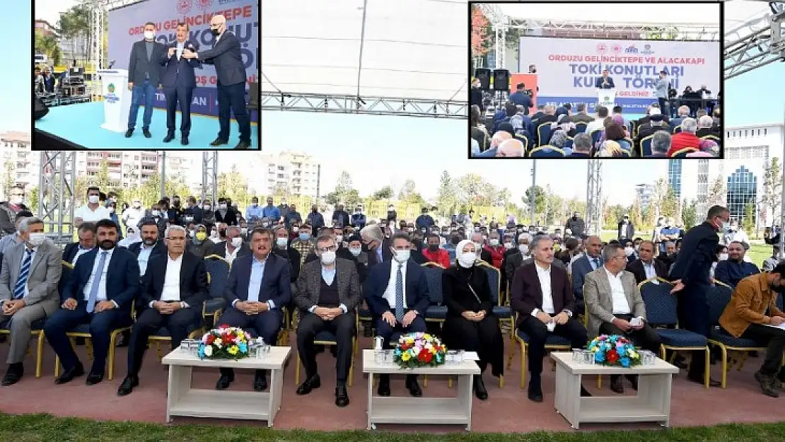 Toki Tarafından Yapılan 345 Deprem Konutunun Kura Çekimi Yapıldı