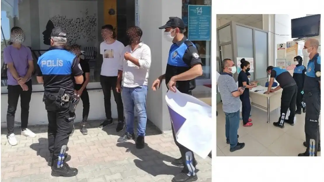 Toplum Destekli Polislik Bürosundan Vatandaşlara Aşı Bilgilendirmesi