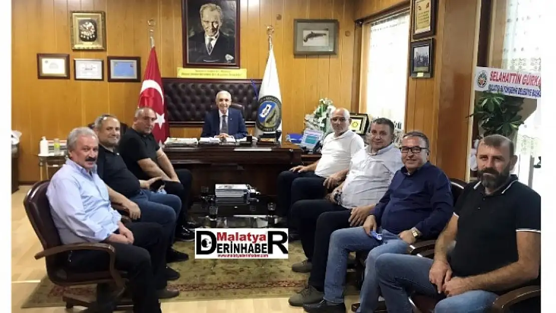 Trabzon Esnaf Temsilcileri Heyetinden ESKKK Bşk. Ali Evren'e Ziyaret