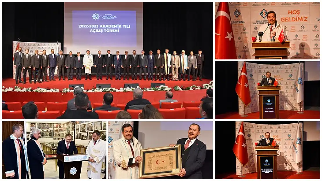 Turgut Özal Üniversitesi 2022-2023 Akademik Yılı Açılış Töreni Gerçekleştirildi