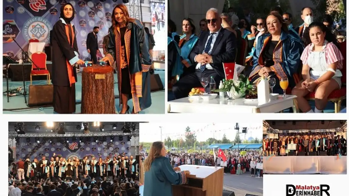 Turgut Özal Üniversitesinde Mezuniyet Coşkusu