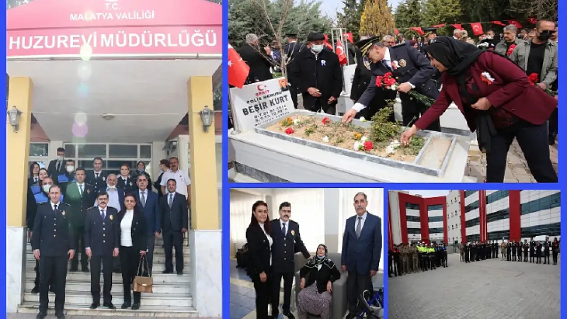 Türk Polis Teşkilatı'nın 177. kuruluş yıl dönümü dolayısıyla bir dizi program düzenlendi.