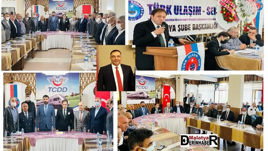 Türk Ulaşım-Sen Malatya Şubesinde Önder Akgül Güven Tazeledi