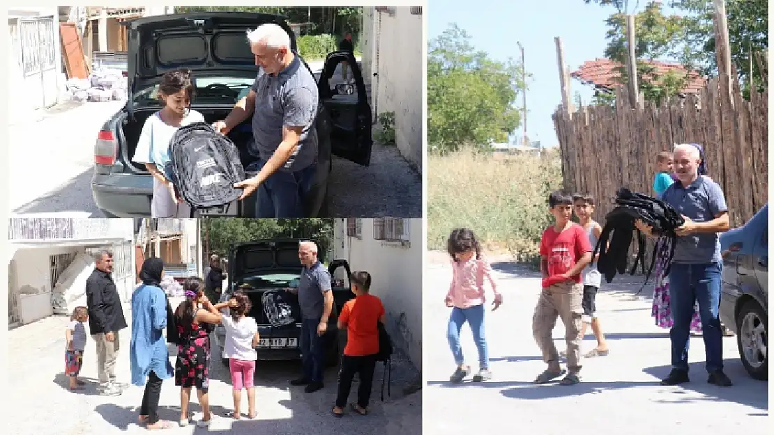 Türkiye Kentsel Tesis Yönetim Derneğinden Öğrencilere Okul Hediyesi