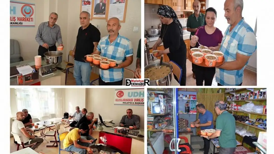 UHD İl Başkanlığından Aşure İkramı