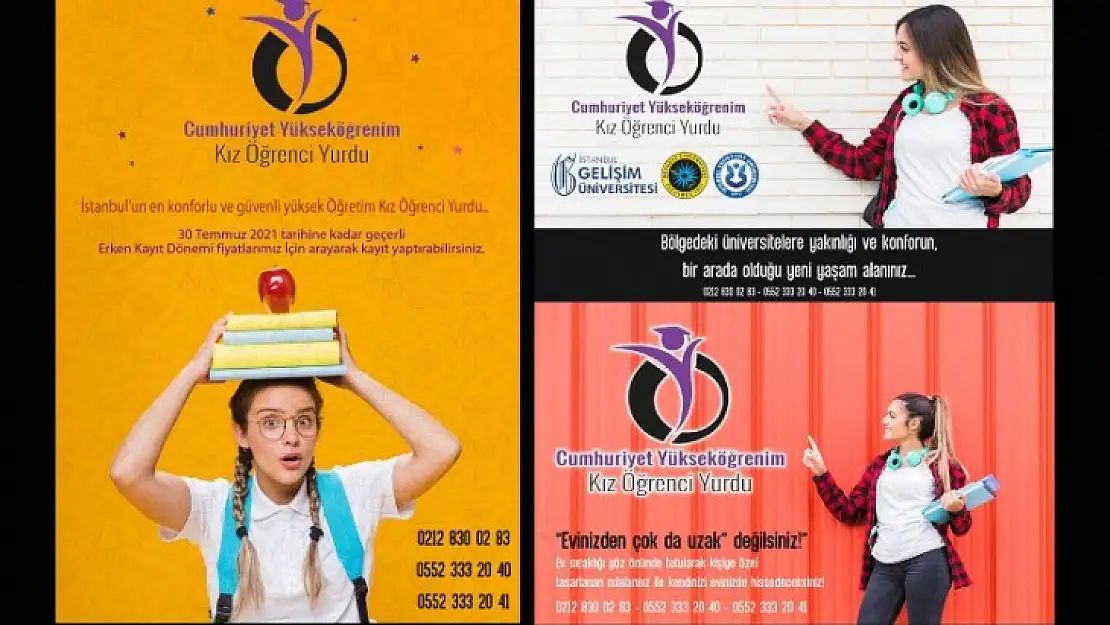 Üniversite Öğrencilerinin İstanbul'daki Adresi 'Cumhuriyet Yükseköğretim Kız Öğrenci Yurdu'