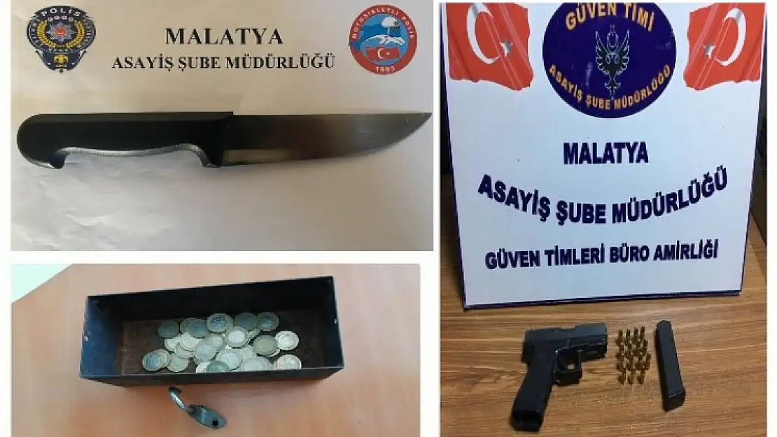 Uyuşturucu Hap ve Silah Ele Geçirildi