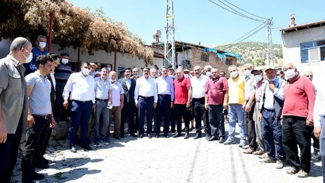 Vali Baruş, Büyükşehir Bel. Başkanı Gürkan, İş İnsanı Vahap Küçük'ten Doğanşehir Gezisi