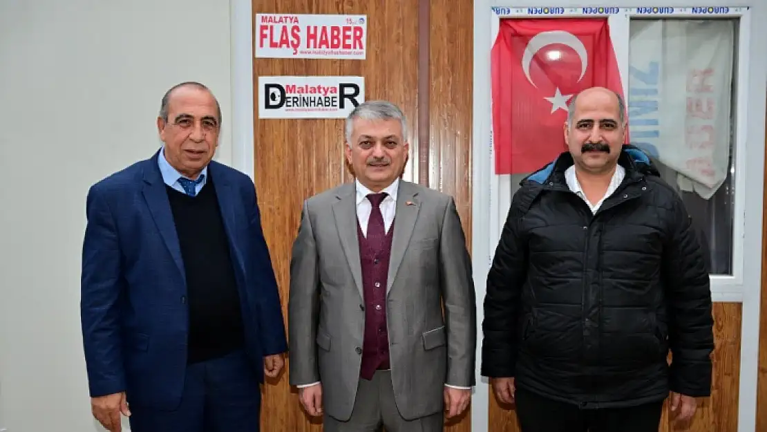 Vali Yazıcı'dan Flaş Haber ve Derin Haber'e Ziyaret