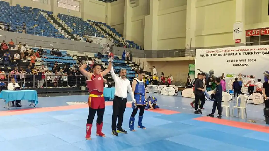 Wushu Yıldızlar Katagorisinde Malatyalı İsmail Akbal Türkiye Şampiyonu Oldu