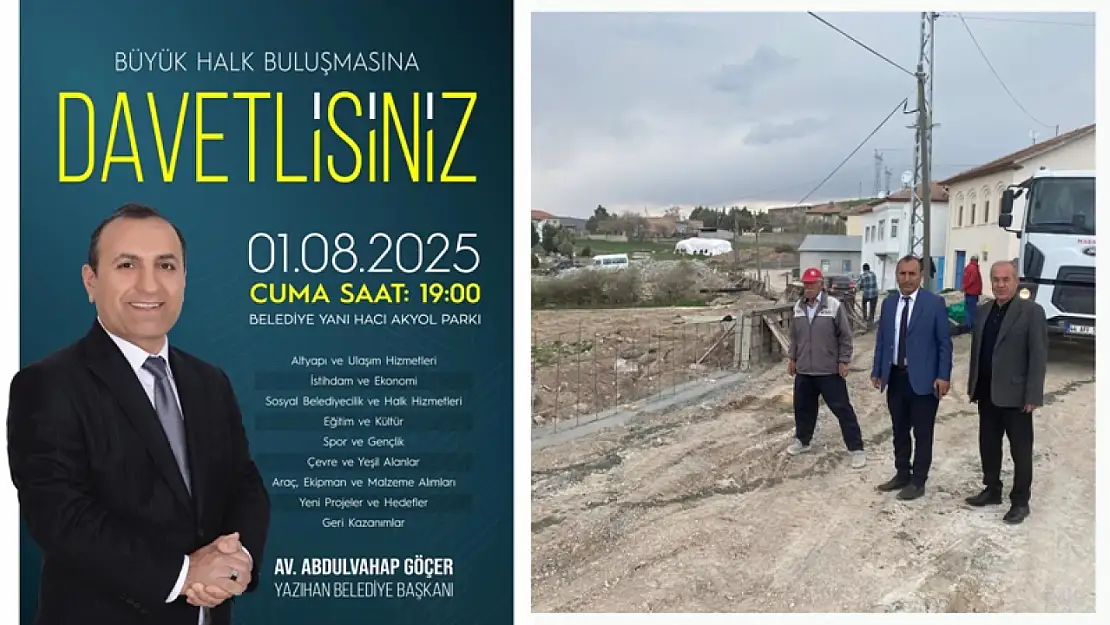 Yazıhan'da Halk Buluşması Programı