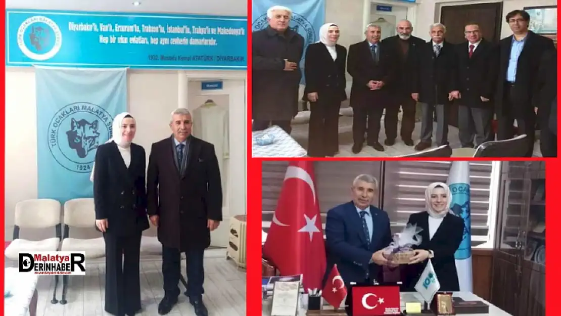 Yazıhan Kaymakamı Baytak'tan TÜRK OCAĞI'na Ziyaret