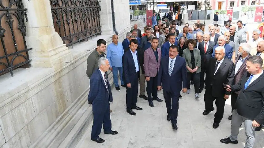 Yeni Cami'de Yapılan Çalışmalar İncelendi