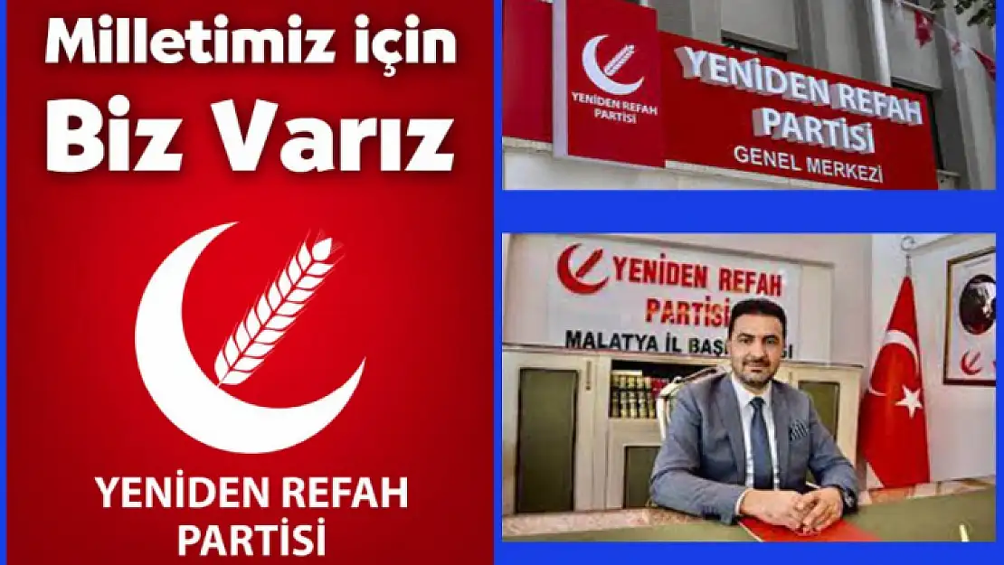 Yeniden Refah Partisi Malatya Milletvekili Aday Listesi