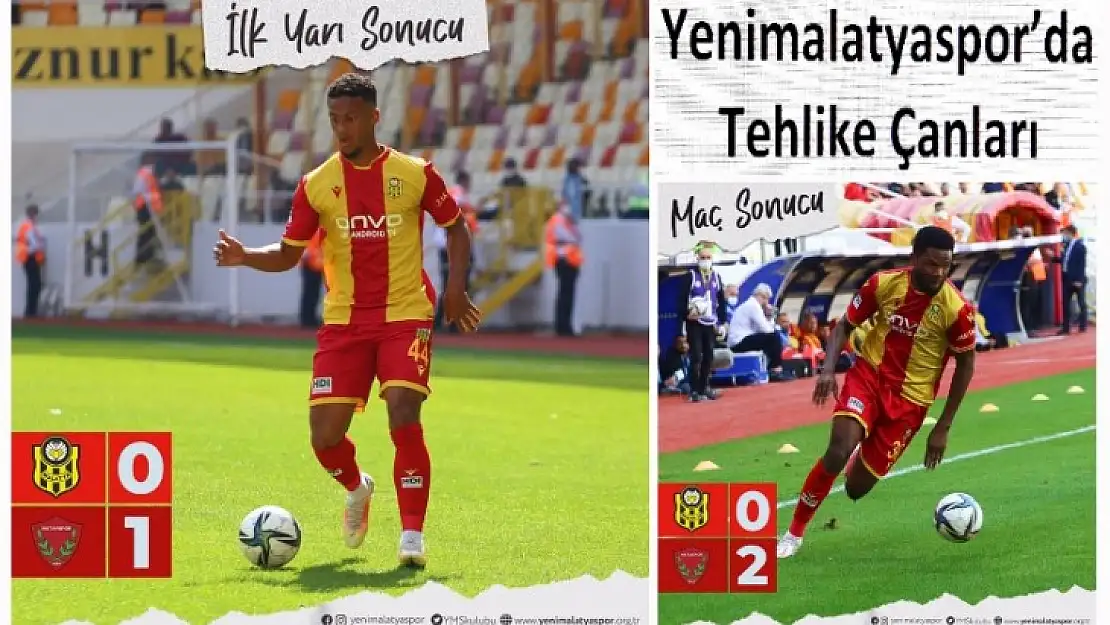 Yenimalatyaspor'da Yine Hüsran 0-2