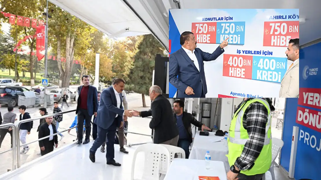 Yerinde Dönüşüm Bilgilendirme Tırı Malatya'da