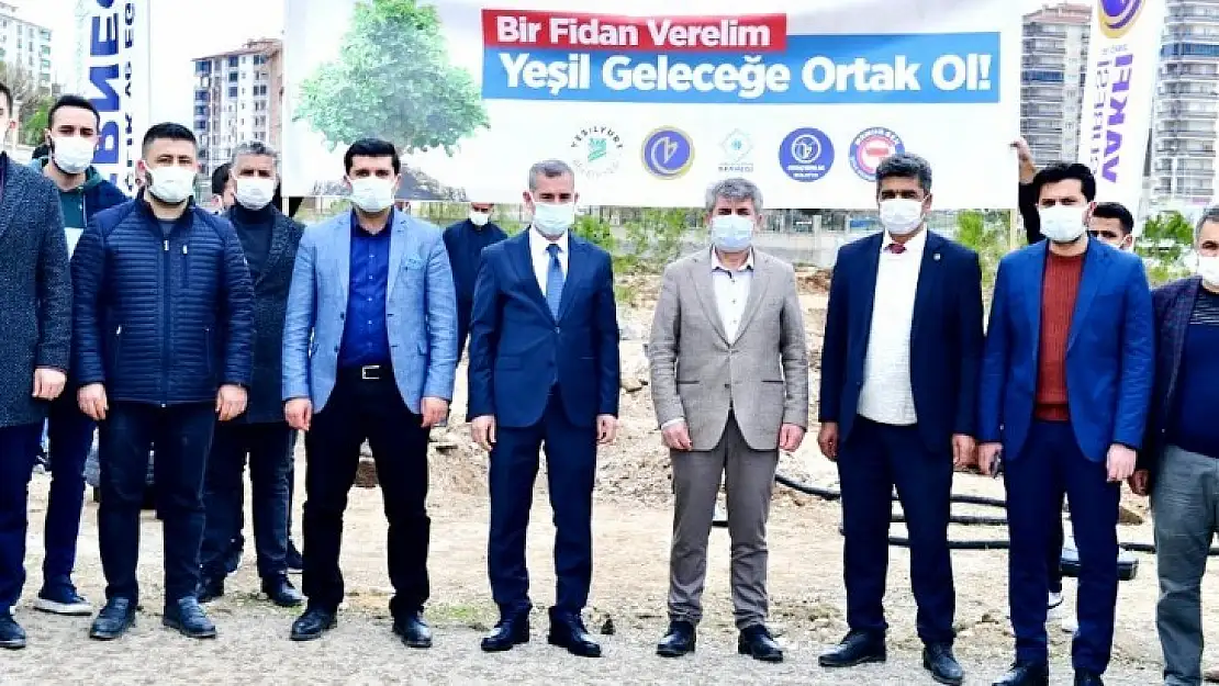 Yeşil Geleceğe Ortak Ol! Kampanyasına 1.500 Fidan Dikimiyle Destek